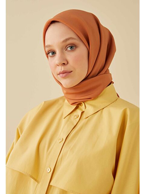 Fresh Scarfs Pamuk İpek Eşarp Badem - S000423033-20623