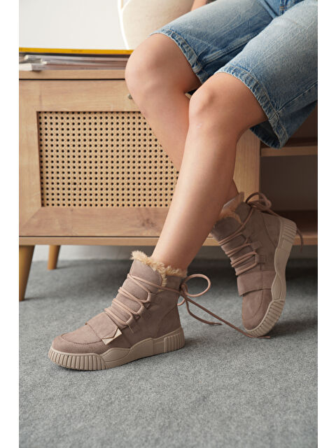 Capone Outfitters Sharron Kürklü Kadın Spor Bot - S000448892-26429