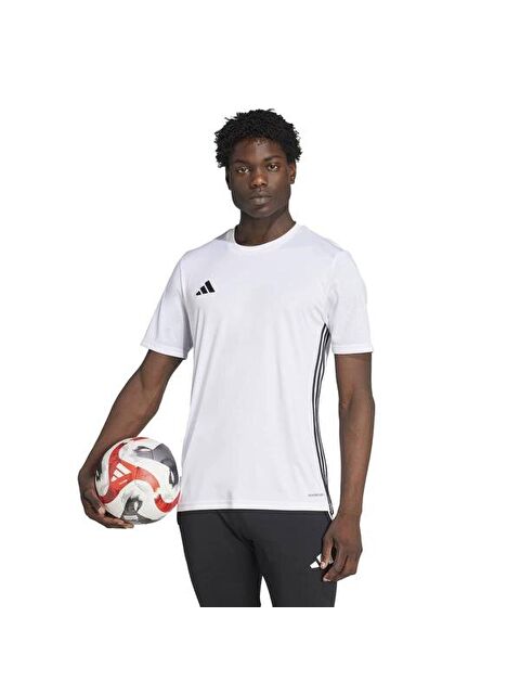 Adidas Tabela 23 Jersey Erkek Beyaz Yuvarlak Yaka Forma