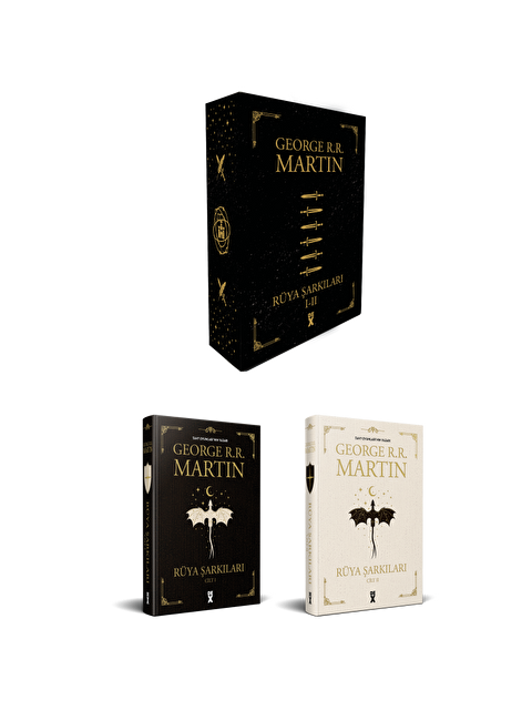 DEX Kitap Rüya Şarkıları 1-2 Kutulu - George R. R. Martin