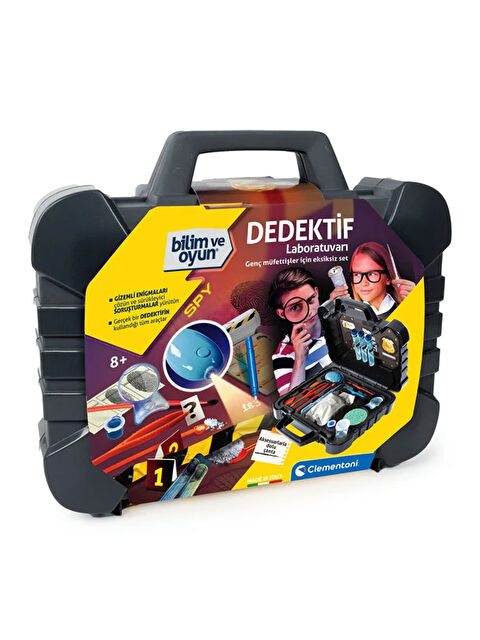 Clementoni Bilim Ve Oyun Dedektif Laboratuvarı 64092