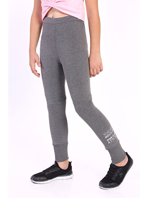 Toontoykids Kız Çocuk Nakışlı Tayt - S000499012-29666