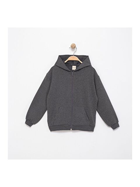 Cantoy Erkek Çocuk 2 İplik Kapüşonlu Hırka