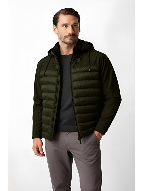 igs Erkek Haki Şişme Mont - S000490201-18547