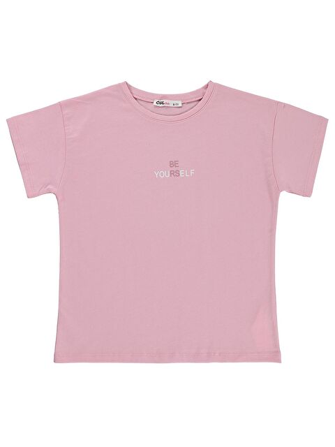 Civil Girls 10-13 Yaş Tişört - Pembe