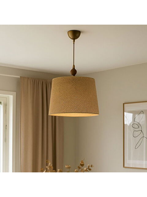 Evidea Lighting Fiona Sarkıt - Kahverengi - 35 cm - S000401810-19413