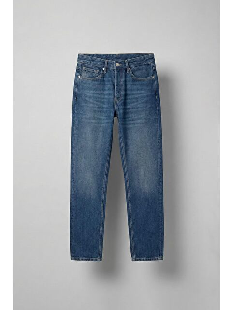 Abluka Online Erkek Relaxed Straight Fit Basic Jean Mavi - S000506418-17234
