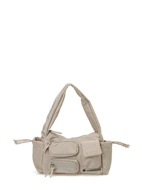 Lumberjack PRST COKCEPLI OMZ 6FX Bej Kadın Omuz Çantası - S000527535-19928