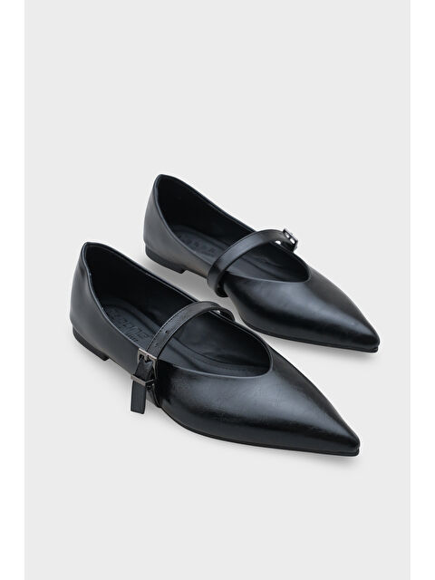 Capone Outfitters Glynda Kadın Siyah Babet - S000474697-19351