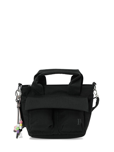 Lumberjack KRKL COKCEPLI EL 6FX Siyah Kadın El Çantası - S000527545-19351