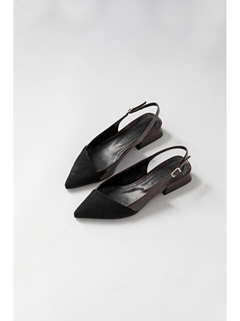 Straswans Ronan Kadın Topuklu Kırışık Deri Ayakkabı Bordo - S000526257-19951