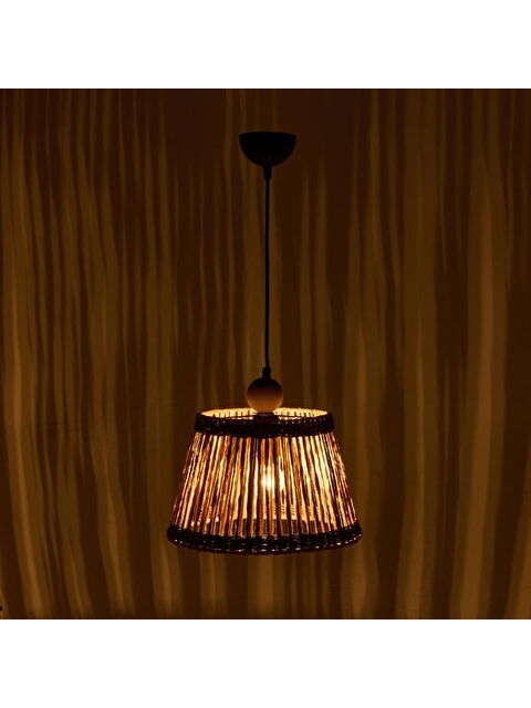 HMY Design Sable Handmade Avize - Kahverengi / Antrasit - 20x30x30 cm - S000401820-37320