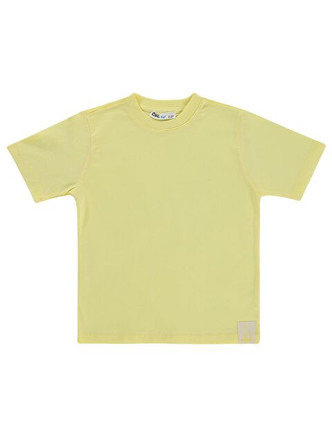 Civil Boys Basic Surf Etiketli 2-5 Yaş Tişört - Sarı
