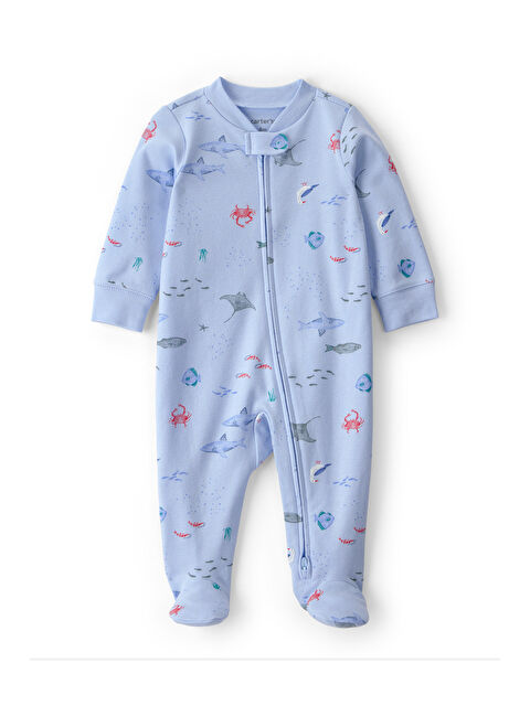 Carter's Erkek Bebek Uyku Tulumu Prematüre-9 Ay Mavi - S000532096-17234