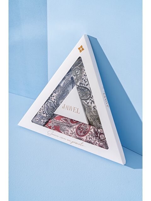 Jawel Kadın Spring Soft Eşarp Paketi Carissa (Bordo-Haki-Gri) - S000384595-23173
