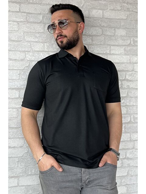 Mishar İtalia Polo Yaka Yarım Düğmeli Cepli Erkek Tişört - S000399550-19351