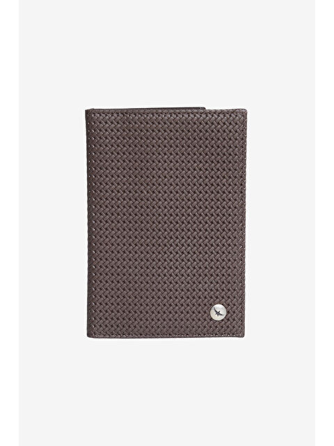 Altınyıldız Classics Erkek Kahverengi %100 Deri Pasaport Kılıfı - S000463594-19413