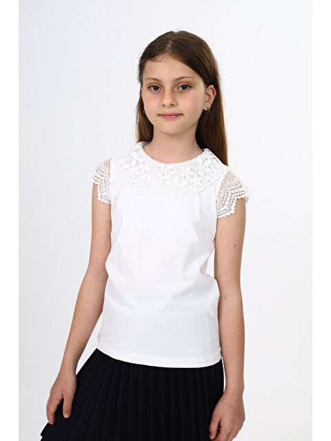 Toontoykids Kız Çocuk Okul Tişört - S000494648-19965