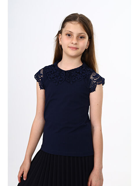 Toontoykids Kız Çocuk Okul Tişört - S000494648-21164