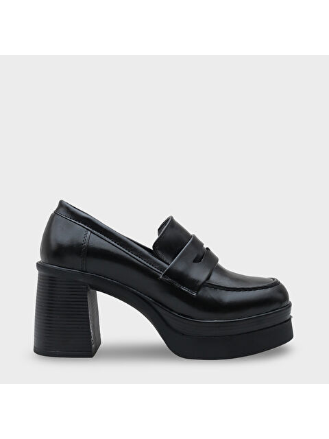 Capone Outfitters Danni 1003 Yuvarlak Burunlu Orta Topuklu Kadın Loafer - S000473742-19351