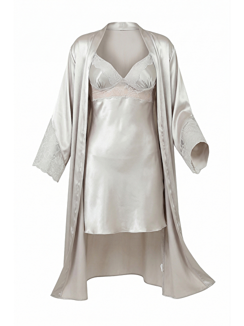 BONDY Saten 6 LI Set Kaplı VİZON