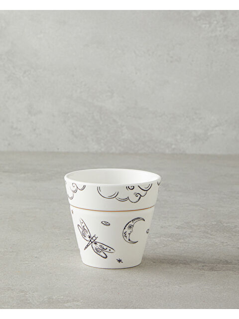 English Home Talisman Magical New Bone China Bardak 230 ml Beyaz-Gold - S000499019-37222