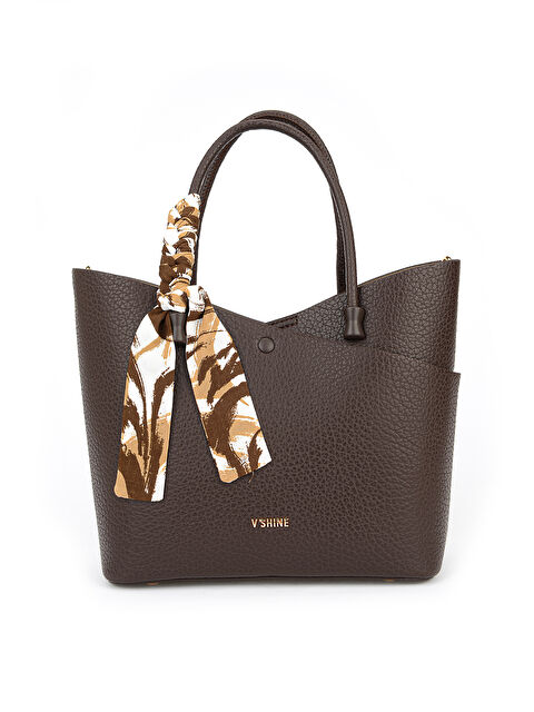 Ziya Ayakkabı Kadın Omuz ve El Çantası 153979Z3114 Kahve - S000493044-19413