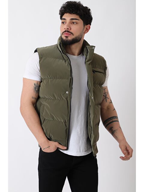 Stilkombin Göğüs Cepli Bel Lastili Nova Yelek BL 1722_60323 - S000362742-18547