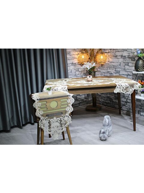 Çeyiz Diyarı Alara 5 Parça Salon Takımı Gold - S000499060-20076