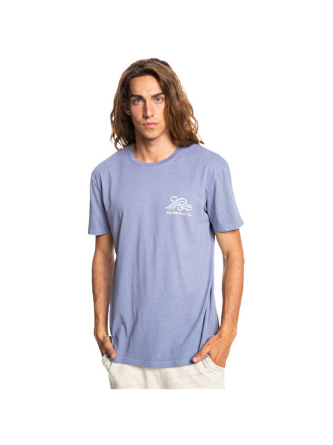 Quiksilver Slow Mover Erkek Gri Tişört - S000457869-29666