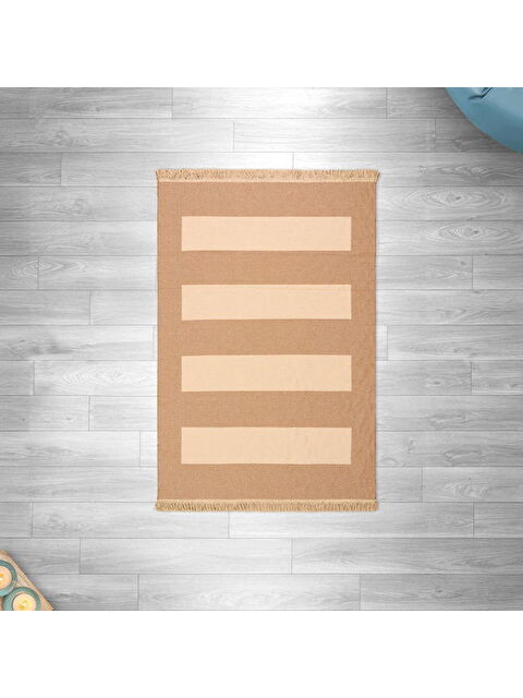 Evidea Soft Vogar Çift Taraflı Mutfak Halısı - Ekru - 120x180 cm - S000391769-19965