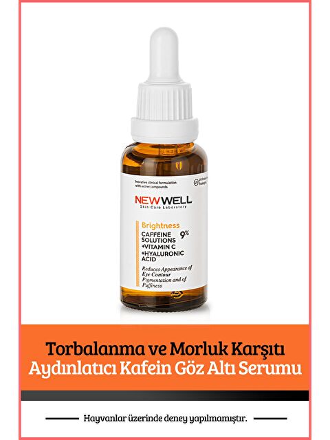 New Well Torbalanma ve Morluk Karşıtı Aydınlatıcı Kafein Göz Altı Serumu 30 ML - S000504178-26865