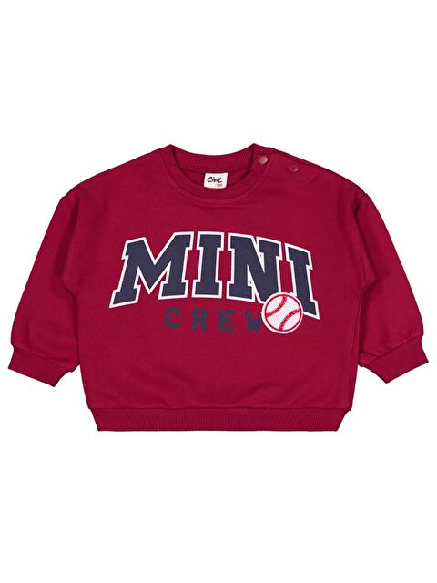 Civil Baby Mini Crew Baskılı 6-18 Ay Sweatshirt - S000469290-19951