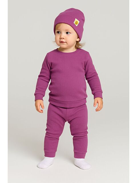 ZUZUNGA Unisex 3'Lü Kaşkorse Bebe Takım - S000526263-18686