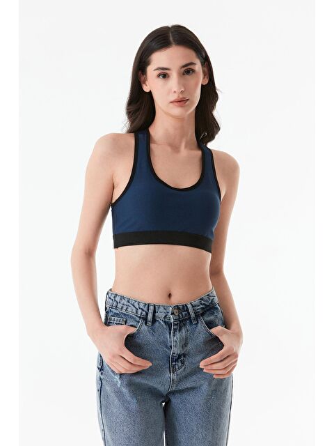 Fullamoda Kalın Askılı Kaplı Büstiyer - S000145484-21164