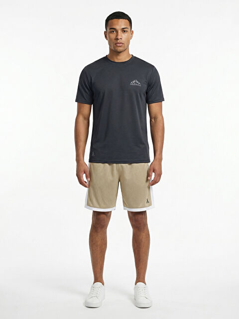 ORENDAHİLL ORENDAHILL Erkek Spor Tişört Hızlı Kuruyan Esnek Regular Fit Basic Gym Activewear - S000503295-19351