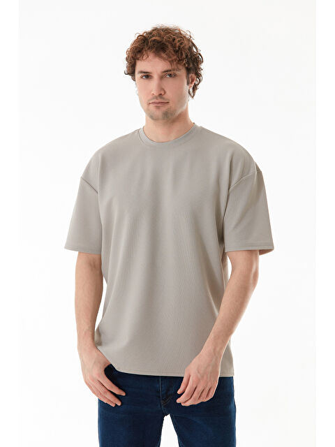 Fullamoda Basic Bisiklet Yaka Tişört - S000380574-20600