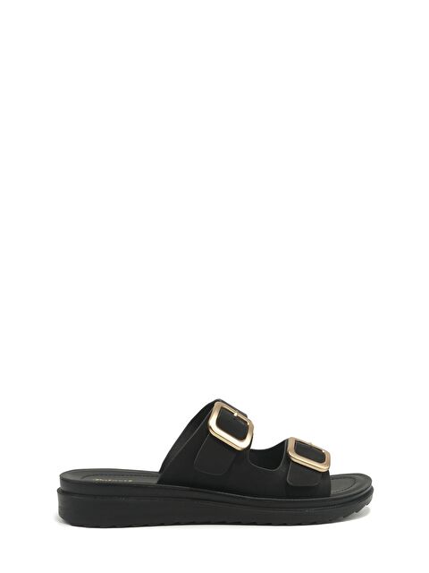 Polaris 407079.Z6FX Siyah Kadın Terlik