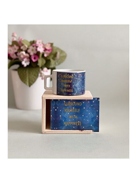 Bam Hediyelik Eşya Surround Yourself Tasarımlı Kutulu Kupa - S000290078-23173