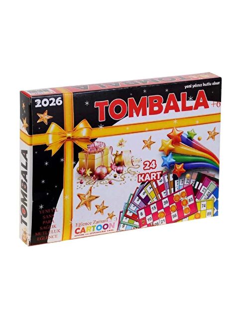 Linea Aile Oyunu Plastik Sayı Karton Tombala Oyunu 24 Kart - S000492703-23173