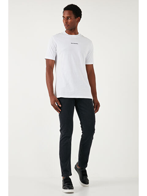 Buratti Streç Pamuklu Regular Fit Normal Bel Boru Paça Erkek Jeans 2211S23PARMA - S000290088-19351