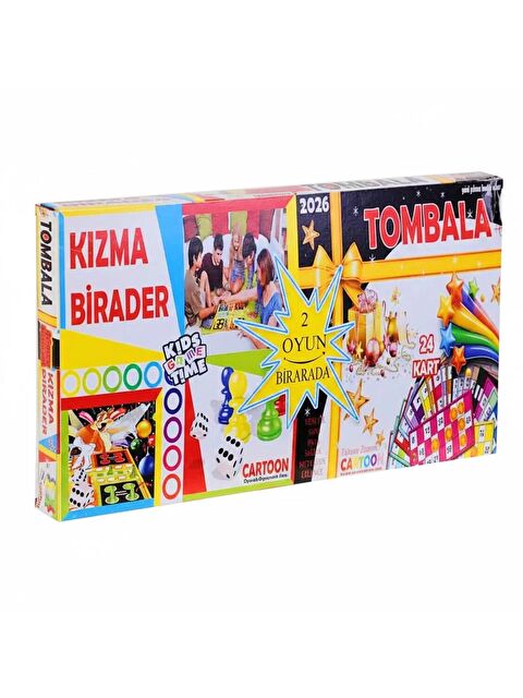 Linea Aile Oyunu Tombala ve Kızma Birader Oyun Seti 2 li - S000492705-23173