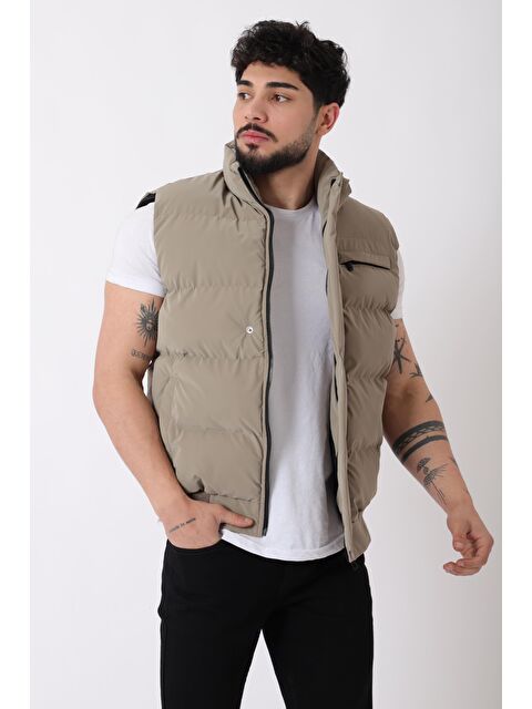 Stilkombin Göğüs Cepli Bel Lastili Nova Yelek BL 1722_60323 - S000362742-29705