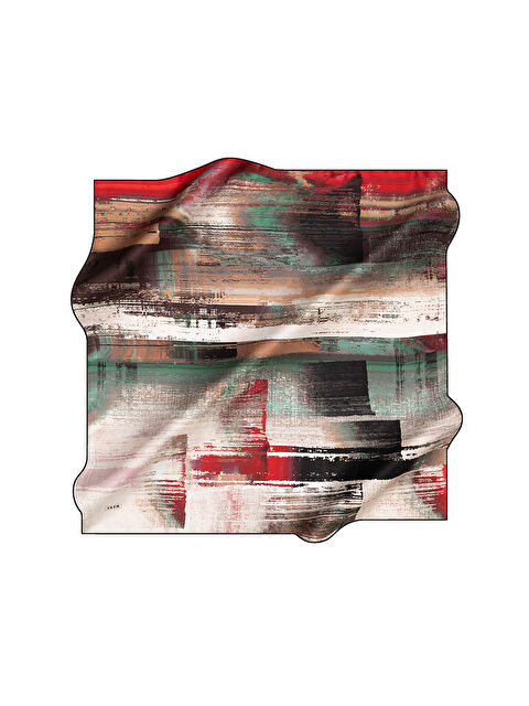 AKER İpek Krep Saten Eşarp - S000479517-37444