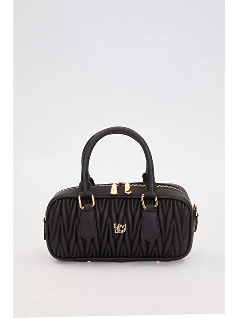 LEVİDOR Siyah Kadın El ve Omuz Çantası 930928 - S000473413-19351