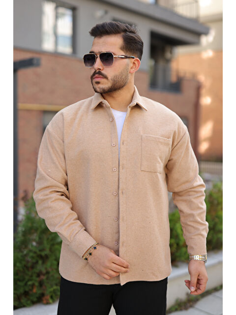 Comstar Erkek Kışlık Günlük Basic Oduncu Taş Kaşe Ceket