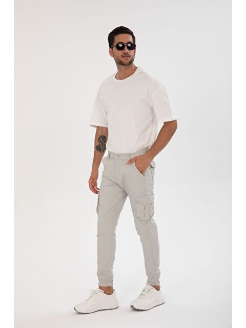 Comstar Bel Kemerli Körüklü Jogger Paça Lastikli Erkek Pantolon - S000308080-20600