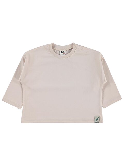 Civil Baby Basic 6-18 Ay Sweatshirt - Bej 18-24 Ay - S000511248-25636