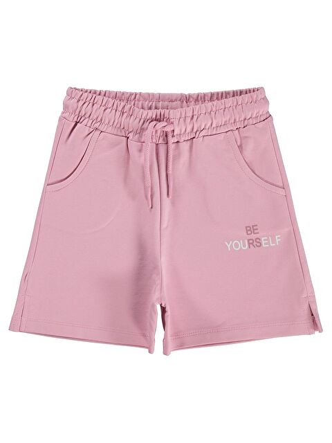 Civil Girls 10-13 Yaş Şort - Pembe