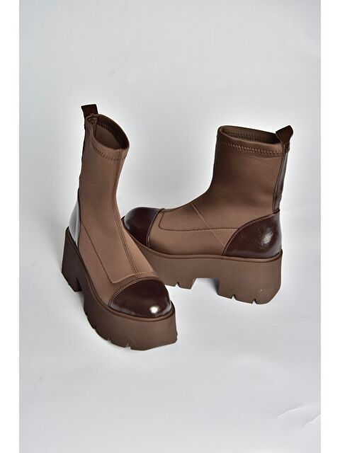 Fox Shoes Kahverengi Kadın Bot V272902904 - S000464396-19413